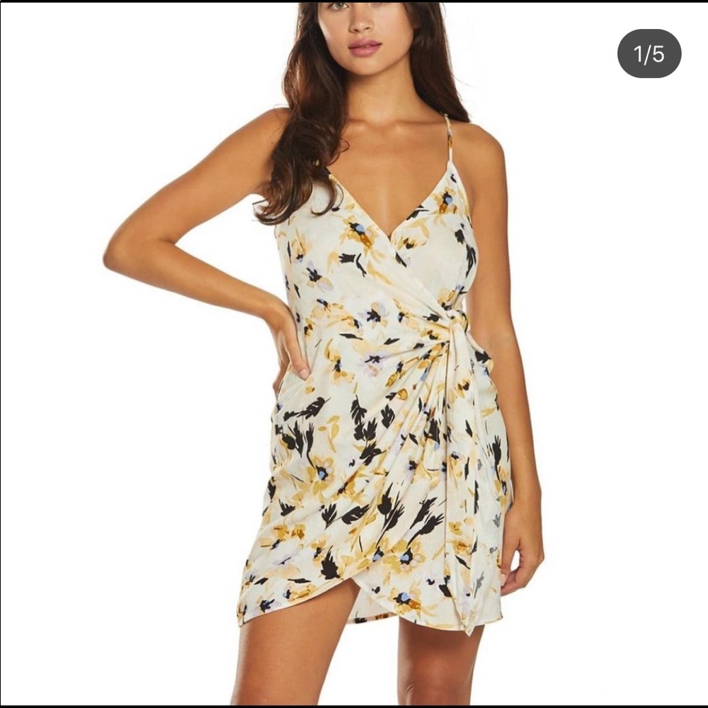 O’Neil floral print wrap dress